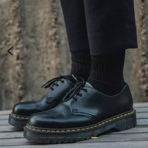 NEW Dr. Martens 1461 Bex Smooth Leather Oxford | black platform doc martens